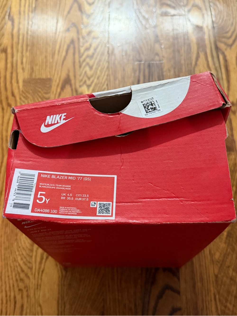 Nike Blazer Mid '77 GS (Size 5Y) - Picture 2 of 5